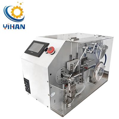 900 1200pcs/h Wire Harness End Wrapping Copper Foil Machine για την προστασία καλωδίων USB