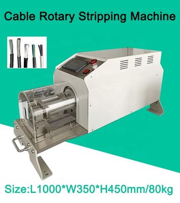 XLPE UTP STP Profibus House Coax Blinded Cable Stripping Tool με περιστρεφόμενη λεπίδα σύρματος