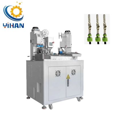 YH-ST02S Πλήρως αυτόματη διπλή κεφαλή καλωδίου καλωδίου Αδιάβροχη σφραγίδα πρίζας εισαγωγής τερματικού μηχανή συρρίκνωσης