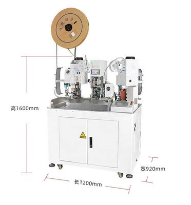 1.5-10mm μήκος απομάκρυνσης αυτόματη σφραγίδα σφραγίδας αδιάβροχο πλέγμα εισαγωγή μηχανή συρρίκνωσης
