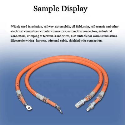 75KG Πνευματικό Τερματικό Crimping Machine για 2-35mm2 Copper Nose αεροπορικά τερματικά
