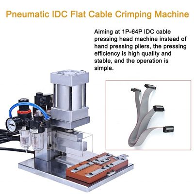 Ρυθμίσιμο IDC Flat Cable Connector Crimping Machine από 2P έως 64P