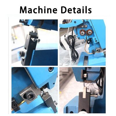 2/4/6/8mm Αθόρυβος Ζώνη Crimping Splicing Machine με και 1.8T πιέζοντας χωρητικότητα