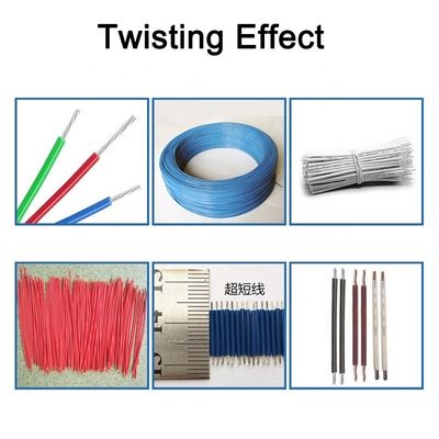 Διάστημα καλωδίου 0,1-1,5 mm2 AWG16-AWG32 Μηχανή κοπής καλωδίου υψηλής ταχύτητας