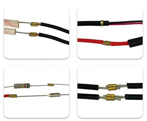 Ηλεκτρικό αθόρυβο συρματόπλεγμα 6mm Copper Belt Splicing And Crimping Machine 50kg χωρητικότητα